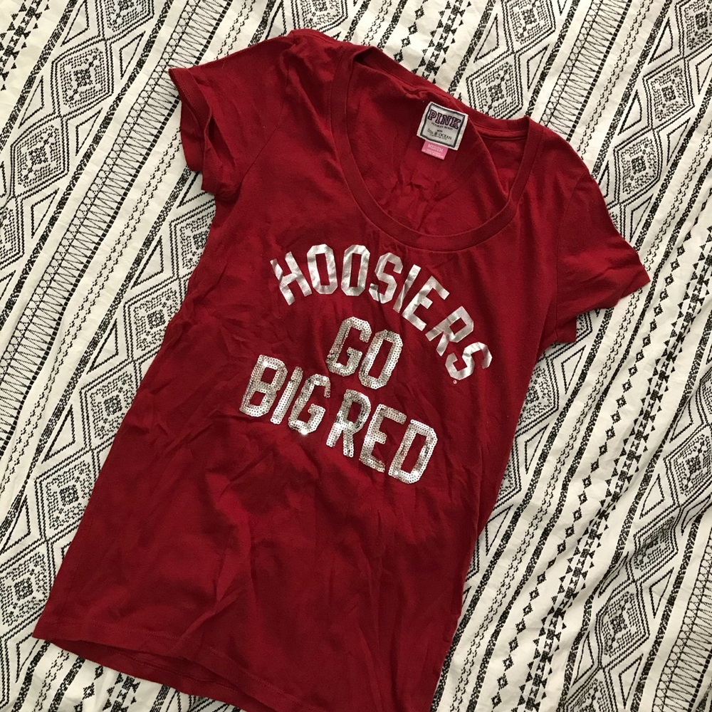 Victoria’s Secret red sequins top